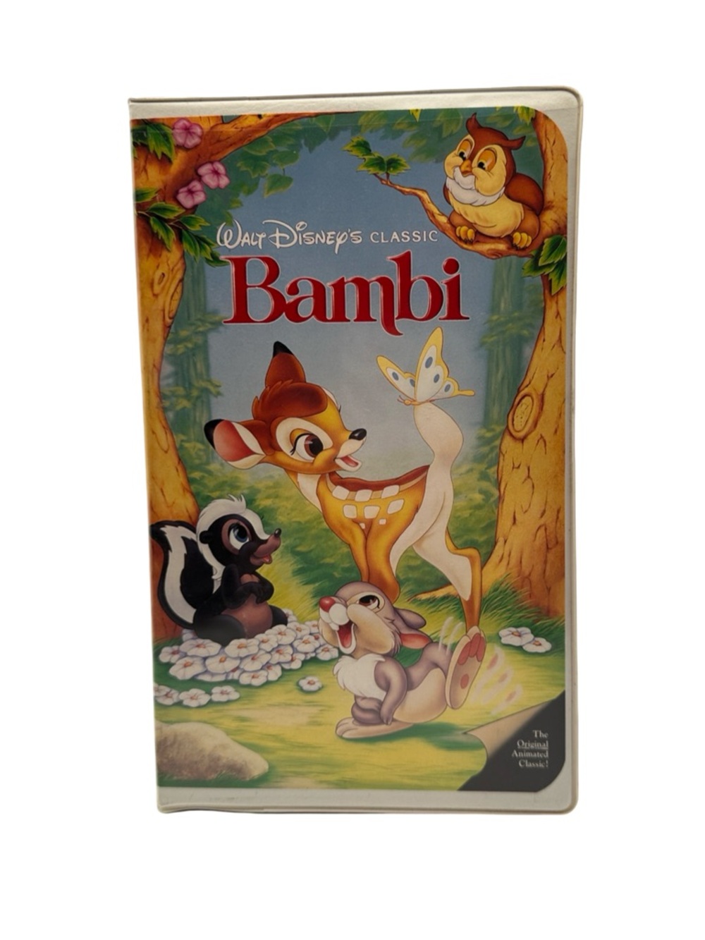 Disney Bambi VHS Black Diamond Classics Clamshell Vintage